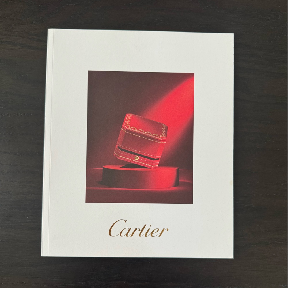 Brand New Authentic Cartier Wonter Holiday Book Catalog December 2022